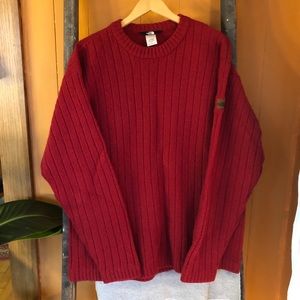 Wool North Face Crew Neck Sweater!